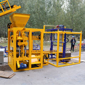 เครื่องทำบล็อกไฮดรอลิกแบบอัตโนมัติเต็มรูปแบบ QT4-15s ควบคุมด้วย PLC ปี 2026 สำหรับโรงงานอิฐขนาดกลาง 2000-8000 ตารางเมตร - Product Image 1