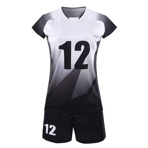 Uniformes de Voleibol de Poliéster 100% con Diseño Profesional Impreso Digital de Alta Calidad para Adultos, Kits de Ropa Deportiva - Product Image 3