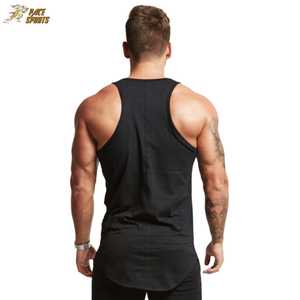 Débardeurs pour hommes respirants, tricotés, écologiques et à séchage rapide pour la gym et l'été - Sans manches, 100% polyester, style streetwear - Product Image 4