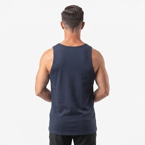 Camiseta Deportiva sin Mangas para Hombre, Color Azul Marino, Camiseta de Tirantes para Gimnasio, Chaleco Atlético Ligero para Entrenamiento Deportivo - Product Image 6