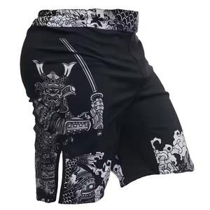 Pantalones Cortos de MMA de Marca Privada, Personalizados, Elásticos, Ligeros, para Gimnasio, Fitness, Entrenamiento Deportivo, Fabricante - Product Image 5