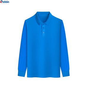 Camiseta Deportiva Personalizada de Manga Larga, Transpirable, de Poliéster/Algodón, Informal, Moderna, Unisex, para Hombre, Lisa, Otoño/Invierno, con Logotipo Bordado - Product Image 4