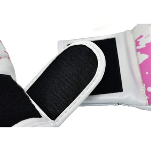 Gants de MMA en cuir demi-doigts de haute qualité à prix abordable, légers pour la pratique en extérieur, avec sangle de poignet réglable - Product Image 2