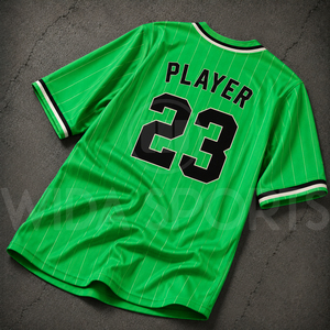 Maillots de baseball d'été personnalisés, imprimés par sublimation, 100% polyester, légers, respirants, uniformes d'équipe personnalisés - Product Image 5