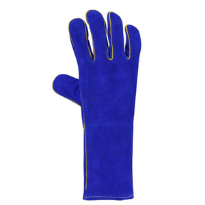 Safety Welding <b>Gloves</b> Oem Service Customized Size High Quality Breathable Custom Design Leather Welding <b>Gloves</b> - Product Image 2
