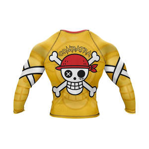 2026 Custom Logo Compression Rash Guard Shirt for Adults High Quality Nylon Fabric <b>Long</b> Short <b>Sleeves</b> Fashionable Custom Made - Product Image 5
