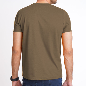 T-shirts pour hommes de qualité supérieure, 100% coton, imprimés sur mesure, anti-rétrécissement, manches courtes, coupe classique, qualité en gros, OEM personnalisé - Product Image 2