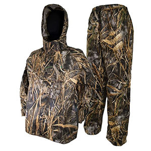 Ensemble de vêtements de pluie pour homme RICSA INTERNATIONAL, camouflage, polyester, imperméable, respirant, certifié CE, avec capuche et pantalon, pour l'extérieur - Product Image 5