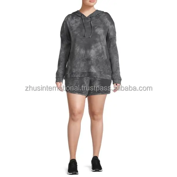 Customize 100 % Fleece Women Hoodie Plus Size Lightweight Printed Hoodie