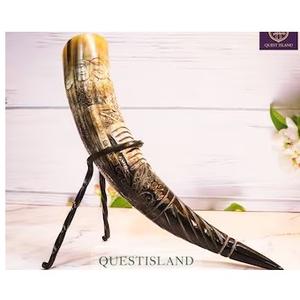 Cuerno para Beber Hecho a Mano en India, Estilo Vikingo, para Amantes de la Cerveza y la Ale, Disponible a un Precio Competitivo - Product Image 5