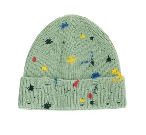 Gorro de Punto Personalizado Estilo Y2K, Diseño Desgastado, para Hombre y Mujer, 100% Acrílico, para Invierno y Actividades al Aire Libre - Product Image 4
