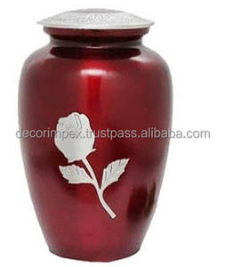 Urne funéraire en métal de qualité supérieure prête à expédier pour cendres humaines Urnes funéraires Urnes funéraires bon marché - Product Image 5