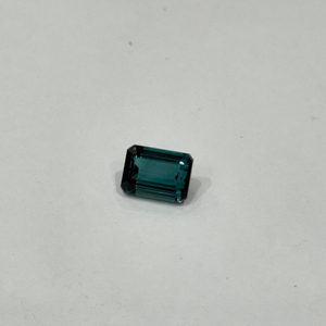 Tourmaline Indigo Naturelle Taille Émeraude 5 carats, Indigolite de Madagascar Non Traité, Qualité AAA, Gemme Prête à l'emploi, Propre à la Loupe - Product Image 4
