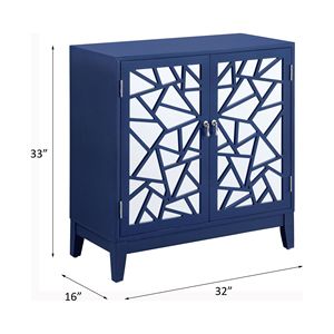 Mobile Consolle per Soggiorno con Finitura Blu Einstein - Product Image 6