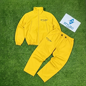 OEM Custom Men's Nylon Tracksuit Patchwork Colorblock <b>Track</b> <b>Jacket</b> Fashion Street Wear Windbreaker Sets - Product Image 3