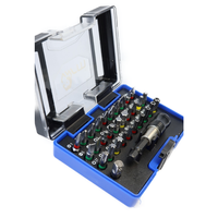 Juego de Brocas de Acero S2 Cromado de 1/4 de Pulgada con Estuche Rígido - Brocas Personalizadas OEM (Cabeza Hexagonal Torx PH2)