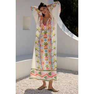 Estilo vibrante y encanto tropical con la colección de ropa Farm Rio de Anthropologie. Explora una amplia gama de vestidos. - Product Image 1