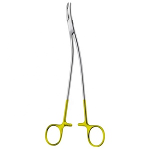 Soporte de aguja STRATTE DUROGRIP de grado quirúrgico TC salas laterales curvas 230 mm 9 "fórceps quirúrgicos de carburo de tungsteno - Product Image 6