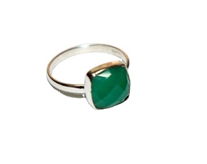 ARTS JEWELS Anillo de Plata de Ley 925 con Baño de Rodio y Oro Rosa, Engaste Pavé, Piedra Natural Elegante, Moderno, para Regalo de Boda o Fiesta - Product Image 1