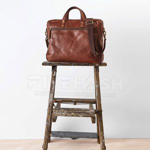 Leather <b>Laptop</b> Bag With Soft Interior And Strong Exterior Build Perfect For Safe <b>Laptop</b> Carry Office Use And Daily Travel Needs - Product Image 4
