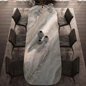 Dalle en Onice Grigio Artificiel Poli 5mm 1620x3240 Italie Laminam pour Comptoirs de Cuisine et Tables Personnalisés – Garantie 5+ Ans - Product Image 1