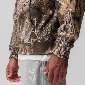 Sudadera con Capucha Extra Grande para Hombre, Hecha a Medida por el Fabricante, con Estampado de Camuflaje, Tejida en Poliéster, Manga Larga, Estilo Casual para Otoño - Product Image 6
