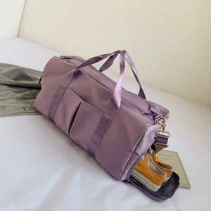 Sac de voyage avec sangle réglable, grande capacité, fermeture éclair, style unisexe pour les voyages - Product Image 4
