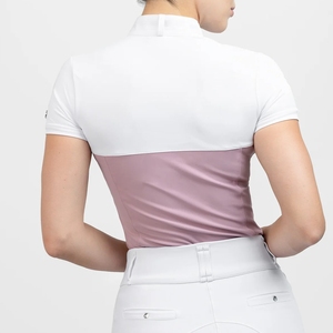 Chemise de compétition équestre de haute qualité, extensible dans 4 directions, en tissu technique doux au toucher, idéale pour la compétition et les spectacles. - Product Image 4
