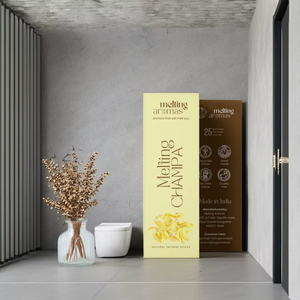 MELTING AROMAS Incienso Orgánico Ecológico 100% Natural de Bambú, Aromático Indio para Todas las Estaciones, Karnataka - Product Image 1