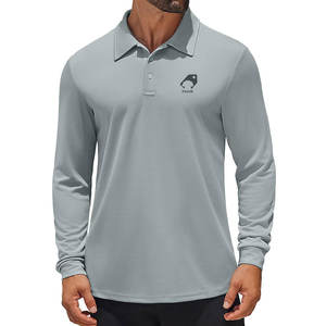 Camisas Polo de Manga Larga para Hombre de Alta Calidad a Precio Económico, Camisas Polo Ligeras de Manga Larga para Hombre - Product Image 1