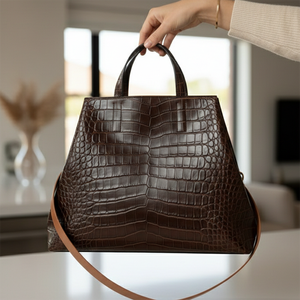 กระเป๋าโท้ทหนังสั่งทำพิเศษขนาดใหญ่ พร้อมโลโก้ กระเป๋าใส่ของ กระเป๋าช้อปปิ้ง กระเป๋าช้อปปิ้งสำหรับผู้หญิง มีจำหน่าย - Product Image 2