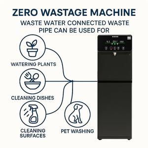 Titan Force 111 Semi-Commercial Alkaline <b>Water</b> Ionizer | Hot/<b>Cold</b> Ambient & Ionized <b>Water</b> <b>Dispenser</b> for Household Use - Product Image 3