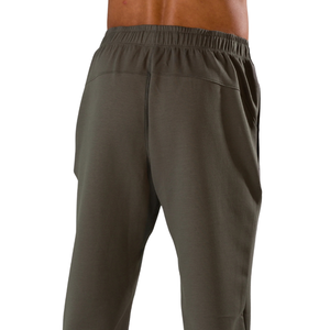 <b>Mens</b> Olive Mid Waist Jogger Sweat <b>Pants</b> Elastic Drawstring Soft Breathable Quick Dry Lightweight Casual Sports Training <b>Running</b> - Product Image 4