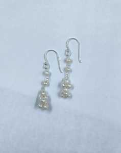 Freshwater <b>Pearl</b> <b>Earrings</b> Handmade Elegant Dangle <b>Pearl</b> Jewelry Wholesale Gift Accessories for Women - Product Image 1