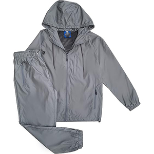 Custom Logo Men Waterproof Tracksuit Windbreaker Jacket <b>Pants</b> OEM Wholesale Supply - Product Image 5