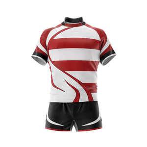 Camisetas de Rugby para Hombre de Primera Calidad, Ropa Deportiva Personalizada con Logotipo en Relieve, Diseño Transpirable, Uniformes de Rugby OEM, Conjuntos de Uniformes de Rugby de Secado Rápido - Product Image 6