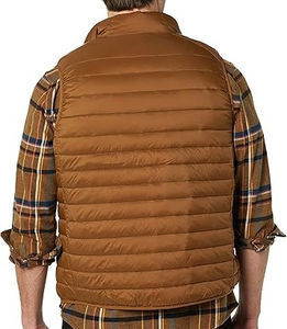 Chaleco Acolchado Sin Mangas con Capucha para Hombre, Diseño Moderno, Corte Holgado, Estilo Motero, Impermeable y Transpirable para Actividades al Aire Libre - Product Image 2