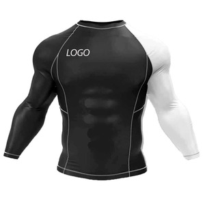 Performance Rash Guard <b>Compression</b> <b>Shirt</b> for Men Gym Apparel - Product Image 4