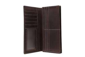 Porte-cartes en cuir de vachette fait main, anti-poussière, pour usage extérieur, avec doublure en PVC unique, portefeuilles en cuir personnalisés sur mesure RABUSH SPORTS - Product Image 6