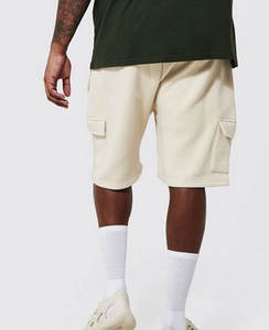 Custom Logo Lined Double <b>Layer</b> Pockets Athletic Nylon Sports Fitness 2 in 1 Gym Shorts for Men - Product Image 1