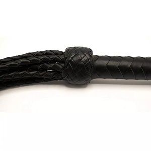 Látigos de cuero hechos a mano personalizados, nuevos, para adultos, equipo de bondage, látigos estándar internacionales, bolsa. - Product Image 5