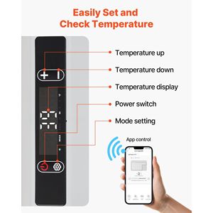 Refrigerador Portátil para Auto de 12 Voltios, Enfriador Eléctrico de 42.3QT/40L, Temperatura Ajustable de -4 a 68F, 12/24V DC, 10 Vatios - Product Image 5