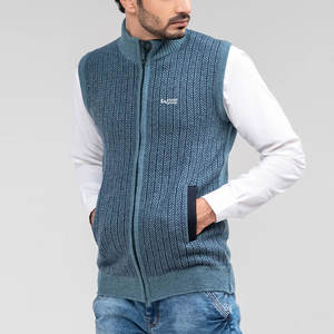 Pulls en tricot pour hommes avec col montant et fermeture éclair, coupe-vent, toutes tailles, meilleur design - Product Image 1