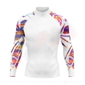 OEM Design <b>Compression</b> Mma Rash Guard oem Mma Rash guard custom Sublimated Printed <b>Mens</b> Breathable <b>Compression</b> Rash Guard - Product Image 3