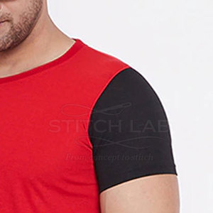 Camiseta de manga corta para hombre, diseño nuevo de verano, último diseño, color personalizado. - Product Image 3