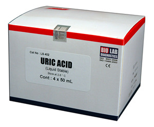 รีเอเจนต์กรดยูริคพร้อมใช้งานและมีสูตรที่คงที่ยาวนานสำหรับการวิเคราะห์ทางเคมี - Product Image 3