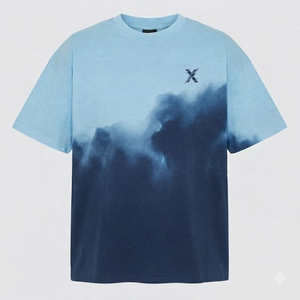 T-shirt Homme Oversize en Coton Doux Couleur Unie à Épaules Tombantes Fabriqué au Pakistan – Haute Qualité, Séchage Rapide, Écologique, Usage Quotidien - Product Image 1