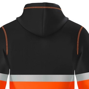 เสื้อฮู้ดผ้า100% Ansi Class 2 EN ISO 20471 Class 2กันน้ำมีฮู้ดสะท้อนแสงชุดทำงาน - Product Image 6