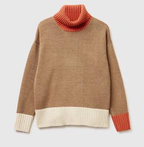 Suéter de punto extragrande para mujer - Jersey holgado de invierno - Suéter de punto femenino moderno, suave, cálido y transpirable - Product Image 4