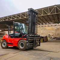 Chariot élévateur diesel robuste de 14, 16 et 18 tonnes avec positionneur de fourches pour la manutention portuaire et de conteneurs